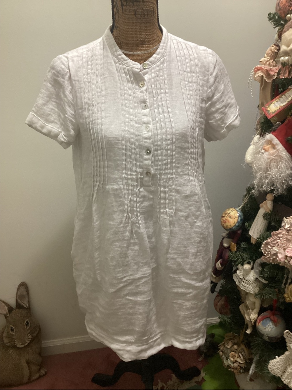 Faherty white Linen